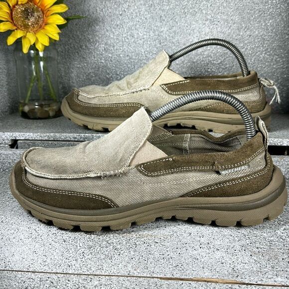 Skechers Relaxed Milford Slip On Loafers Shoes Size 8.5 - Picture 1 of 9